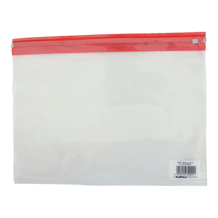 Flipfile Plastic Zip Wallets A4 25pk  hi\-res