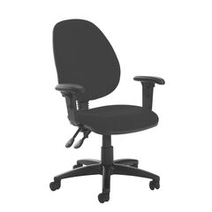 High Back Task Chair with Adjustable Arms  hi-res