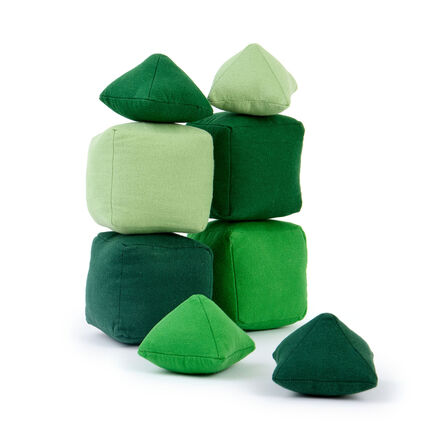 Tonal Shades Soft Building Blocks Green Green hi\-res