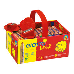 Giotto Be-Be Super Large Chunky Colouring Pencils 36pk  hi-res