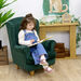 Children\'s Velvet Wingback Chair  hi\-res