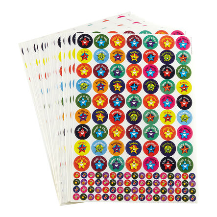 Praise Star Stickers Bulk Pack 3720pk  hi\-res