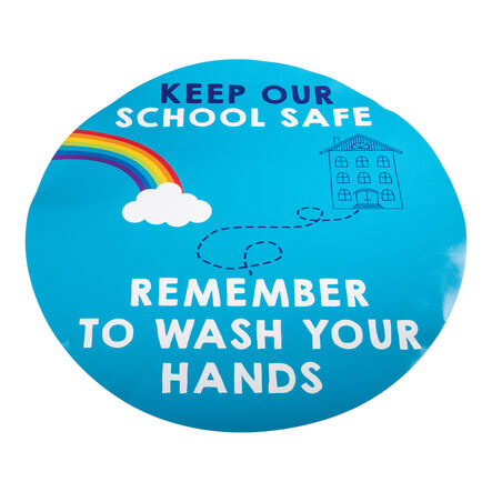 Hand Hygiene Indoor Wall Stickers  hi\-res