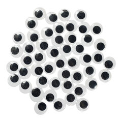 Jumbo Wiggly Eyes 40mm 60pk  hi-res