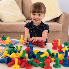 Jumbo Nuts & Bolts Set 132pcs  hi-res