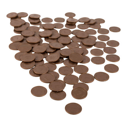Plastic Play Money Coins  hi\-res