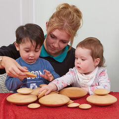 TTS Wooden Stacking Pebbles  hi-res