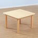 Beech Veneer Square Classroom Table  hi\-res