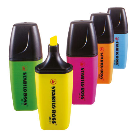 STABILO BOSS Mini Highlighters 5pk  hi\-res