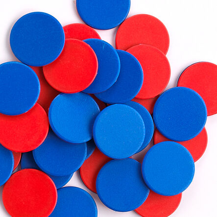 Two Colour Counters Blue\/Red 200pcs Blue\/Red hi\-res