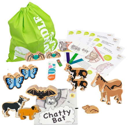 Early Language Development Story Bundle Chatty Bat  hi\-res