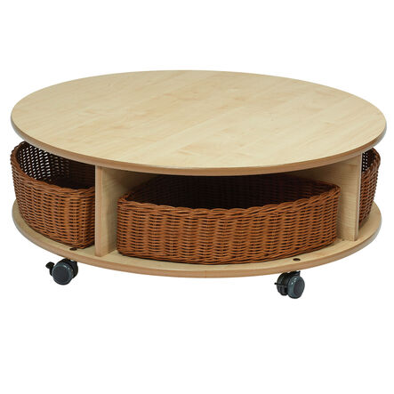 Millhouse Single Tier Mobile Circular Storage Unit  hi\-res