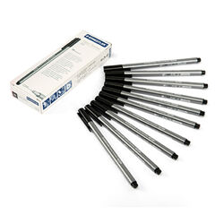Staedtler Triplus Fineline Pens Black 10pk  hi-res