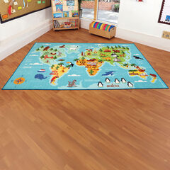 Animals and Places of the World Mat L3 x W2m  hi-res