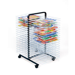 Large 40 Shelf Mobile Drying Rack A2  hi-res