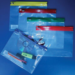 Flipfile Plastic Zip Wallets A5 25pk  hi-res