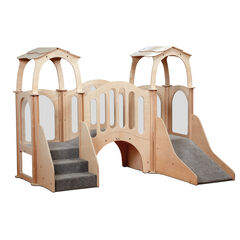 Millhouse Discovery Bridge Kinder Gym With Roof  hi-res