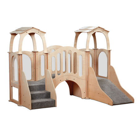 Millhouse Discovery Bridge Kinder Gym With Roof  hi\-res