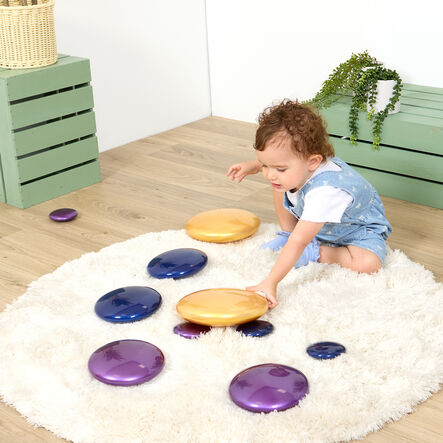 TTS Metallic Stacking Pebble Collection 10pk  hi\-res