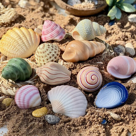 Yellow Door Ocean Play Sensory Stones Bundle 47pcs TTS Exclusive  hi\-res