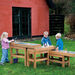 Outdoor Wooden Water and Sand Table with Pump  hi\-res