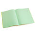 A4 Tinted Exercise Book 8mm Ruled Margin Green 48pg 10pk  hi\-res