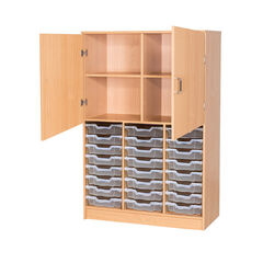 Static Triple Tray Cupboard 24 Trays  hi-res