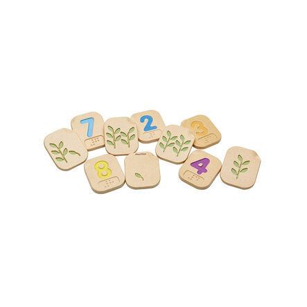 Braille Number Tiles 1\-10  hi\-res