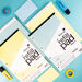 A4 Tinted Refill Pads 8mm Ruled Margin Assorted 100pg 5pk  hi\-res