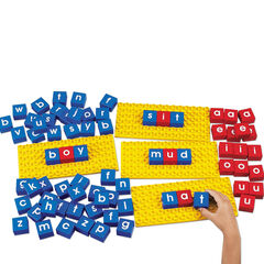 Word Building Construction Letter Blocks 78pk  hi-res