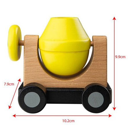 Small World Wooden Construction Site Set  hi\-res