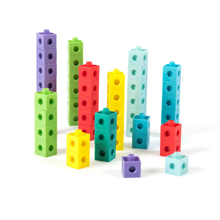 Plastic Snap Counting Cubes 1000pcs  hi\-res