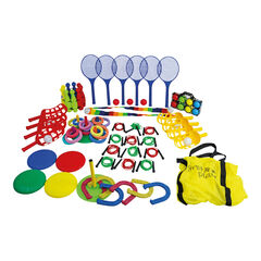 Playtime 79 Piece Colourful Playground Games Kit  hi-res