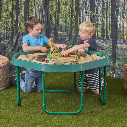 TTS Green Tuff Tray Table \x26 Green Stand Bundle  hi\-res