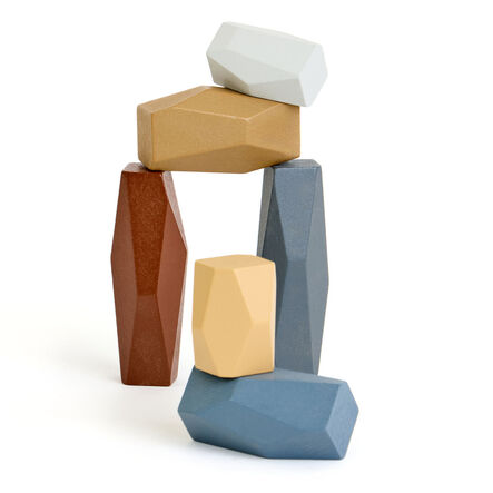 Loose Parts Wooden Rainbow Tonal Collection  hi\-res
