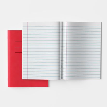A4 Choice Exercise Book 8mm Ruled Margin 80pg  hi\-res