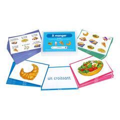 TTS French Food Vocabulary Builder Activity Cards  hi-res
