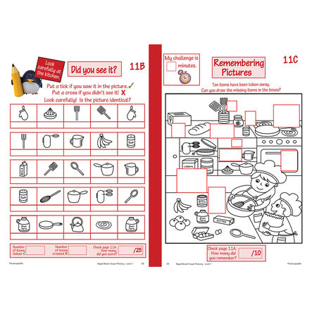 Special Direct Rapid Recall Visual Memory  hi\-res