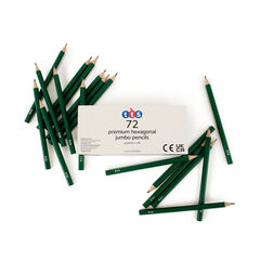 TTS Premium Hexagonal Jumbo Graphite HB Pencils 72pk  hi-res