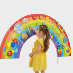 Rainbow Activity Wall Panels  hi-res