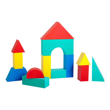 Giant Foam Coloured Building Blocks 32pk  hi\-res