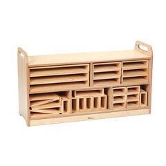 Millhouse Hollow Block Storage Unit with Back  hi-res