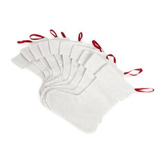 Canvas Stocking Decorations 12pk  hi-res