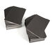 Pisces Plain Stapled Sketchbooks 100gsm A4 10pk Black Black hi\-res