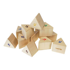 Wooden Sound Prisms 12pk  hi-res