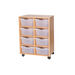 Mobile Double Tray Storage Unit 8 Deep  hi\-res