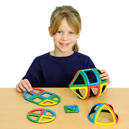 Magnetic Polydron Sphera Class Set 72pk  hi\-res