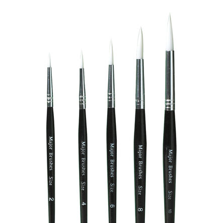 Sable Substitute Paint Brushes 50pk  hi\-res