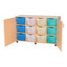 Mobile 12 Extra Deep Tray Cupboard Unit W\/ Trays  hi\-res