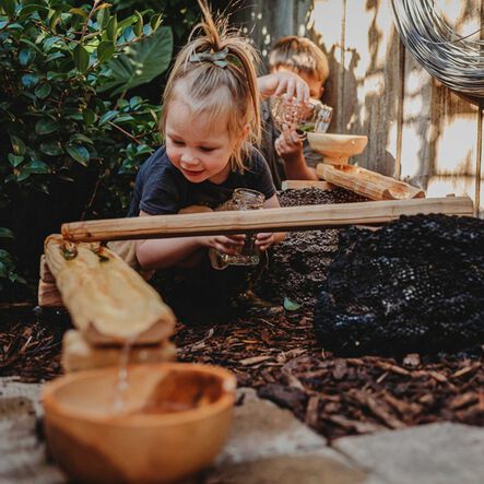 Explore Nook Messy Play Wooden Water Ways Channelling Set  hi\-res